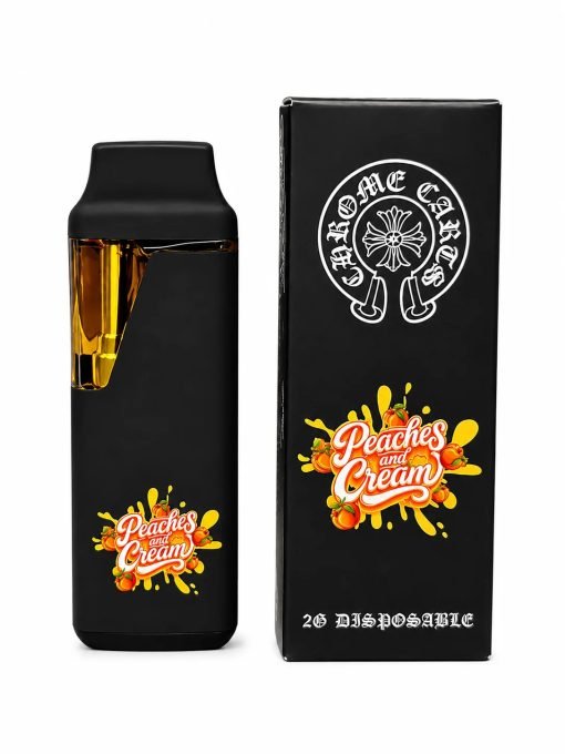 Chrome Carts 2G Pen Peaches And Cream 2G Disposable
